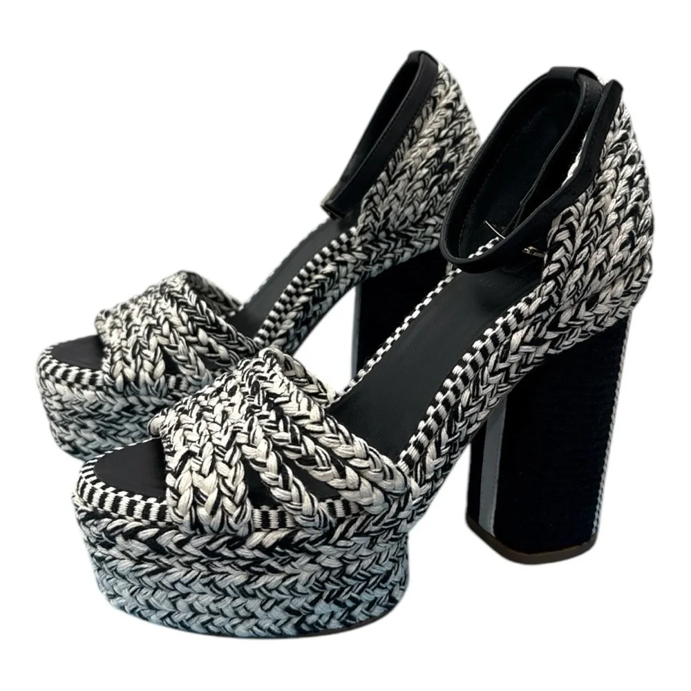 Antolina Women's Dita Woven Platform Sandals NWB Size 36 US 5.5